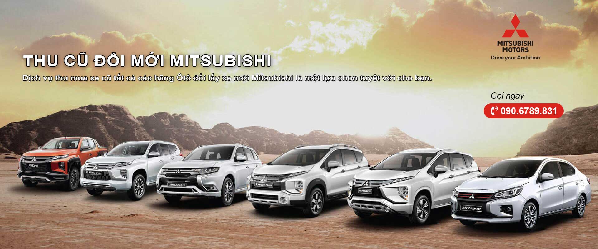 Slider - Thu cũ đổi mới Mitsubishi
